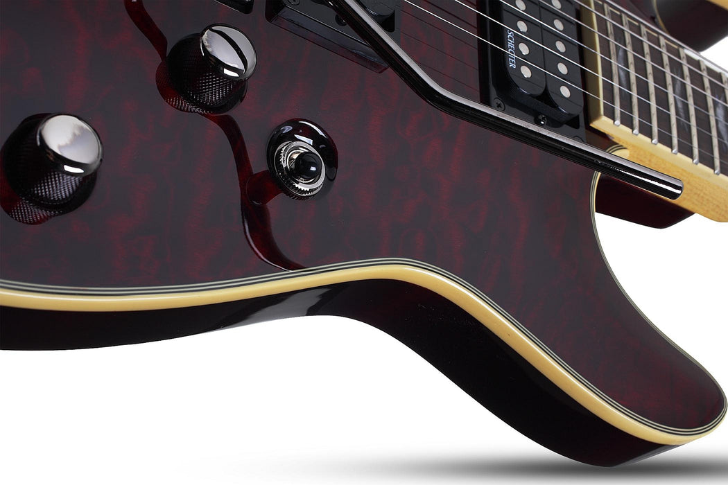 Schecter Omen Extreme-6 Fr Left-Handed Black Cherry