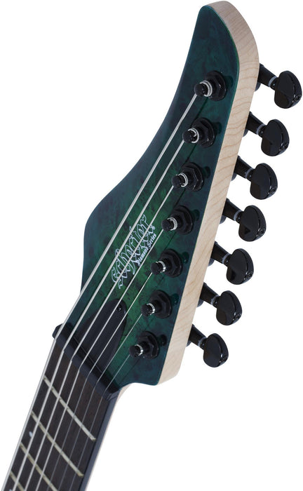 Schecter C-7 Pro Aqua Burst