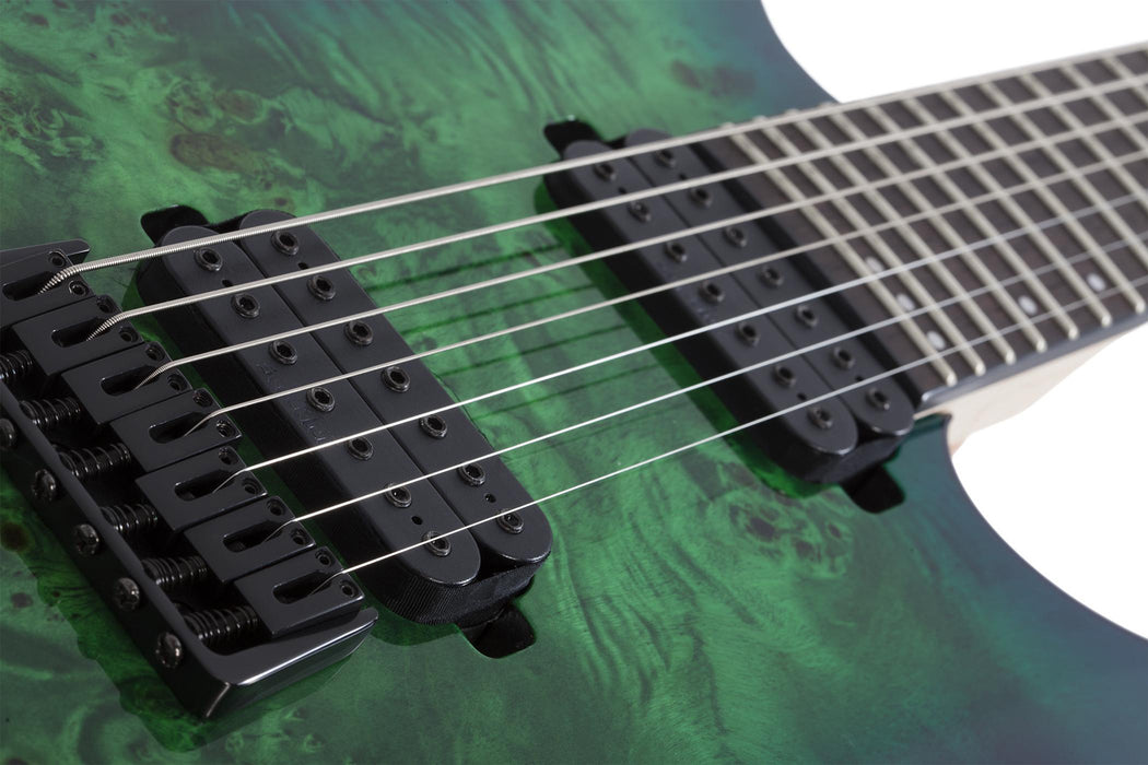 Schecter C-7 Pro Aqua Burst