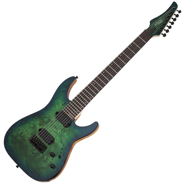 Schecter C-7 Pro Aqua Burst