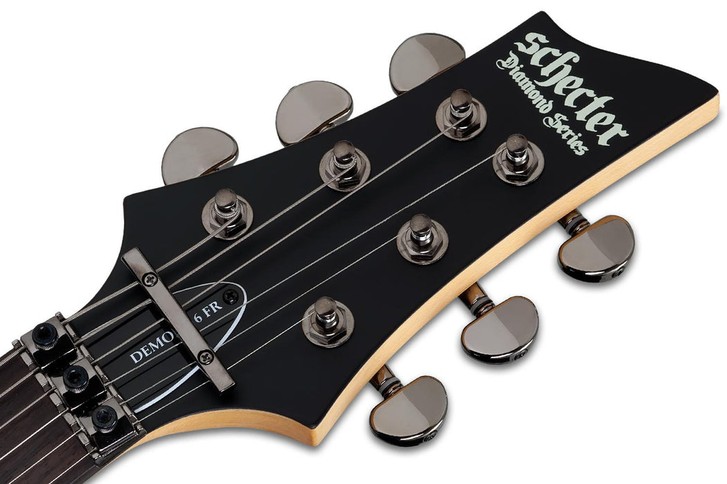 Schecter Demon-6 Fr Aged Black Satin