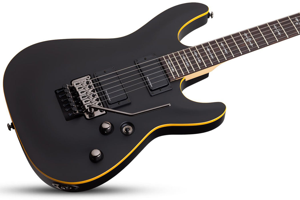 Schecter Demon-6 Fr Aged Black Satin