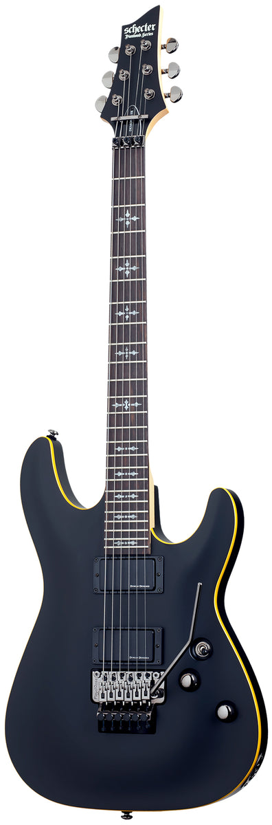 Schecter Demon-6 Fr Aged Black Satin for Sale in Canada | Zedem