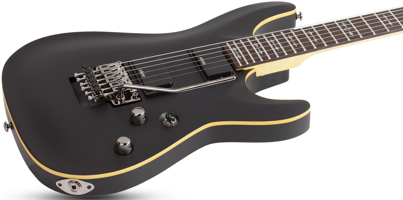 Schecter Demon-6 Fr Aged Black Satin