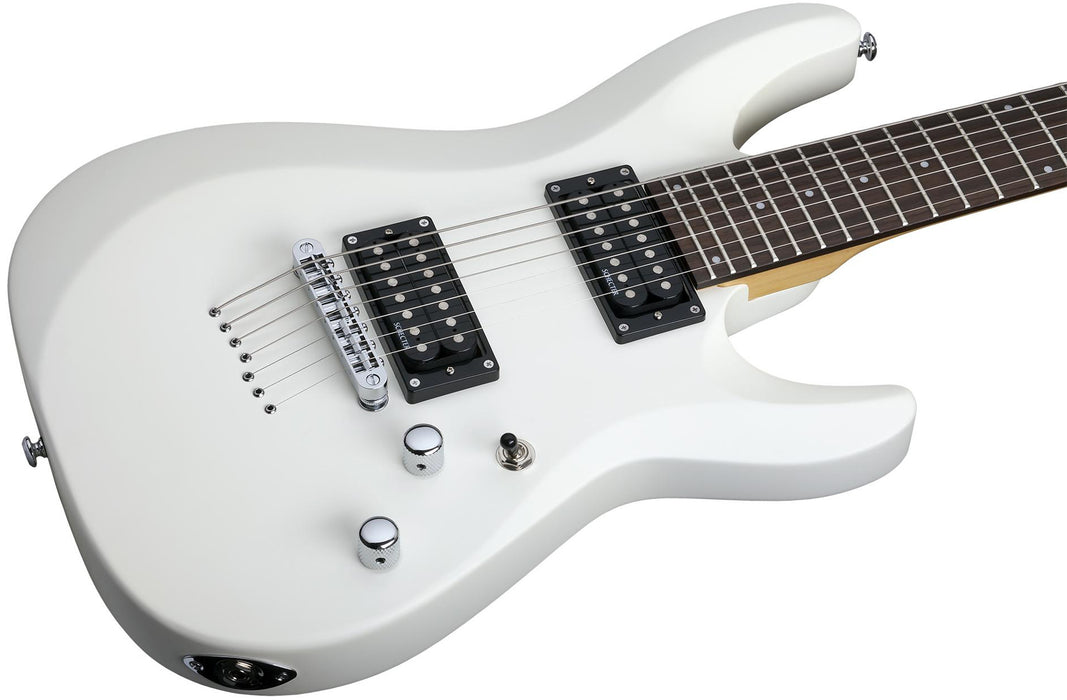 Schecter C-7 Deluxe Satin White