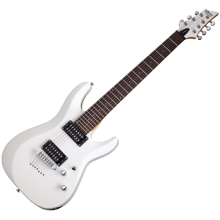 Schecter C-7 Deluxe Satin White