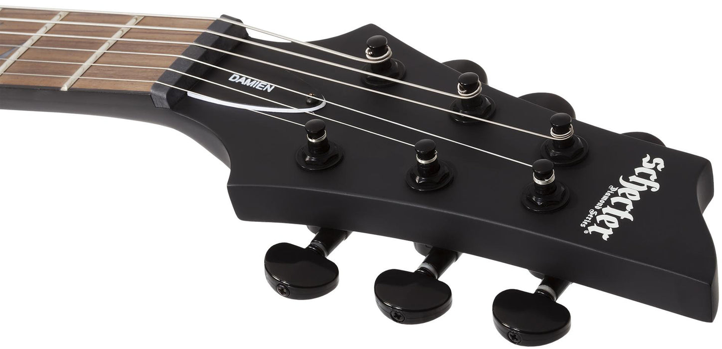 Schecter Damien-6 Satin Black