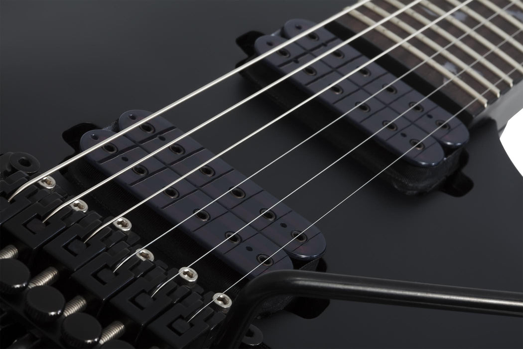 Schecter Damien-6 Fr Satin Black