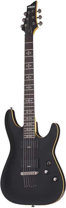 Schecter Demon-6 String Electric Guitar - Aged Black Satin