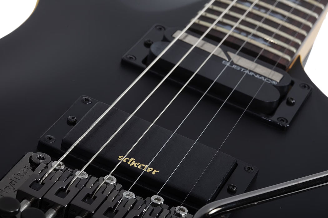 Schecter Demon-6 FR S, Aged Black Satin