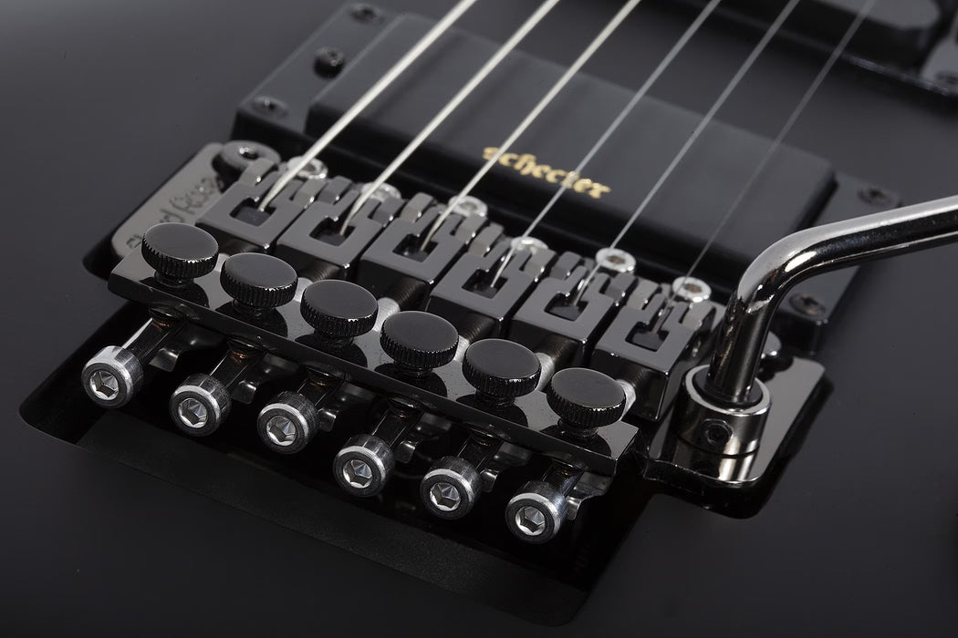 Schecter Demon-6 FR S, Aged Black Satin