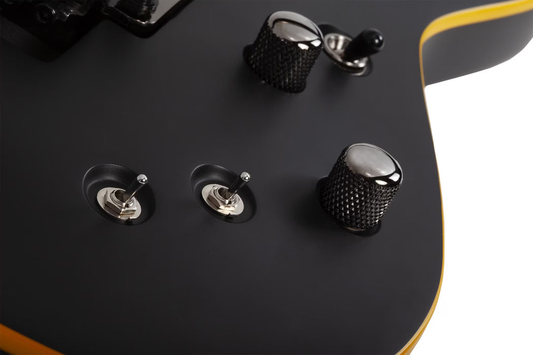 Schecter Demon-6 FR S, Aged Black Satin