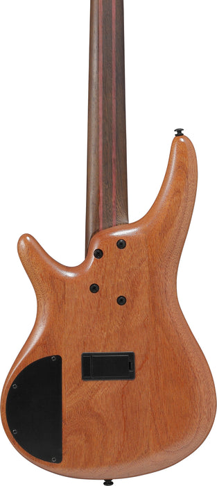 Ibanez Premium SR5FMDX2 5 string Bass Guitar, Natural Low Gloss