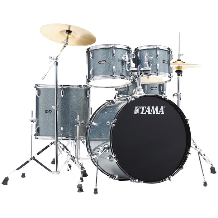 Tama Stagestar w/ Cymbals & Hardware - 22/10/12/16/14 - See Blue Mist