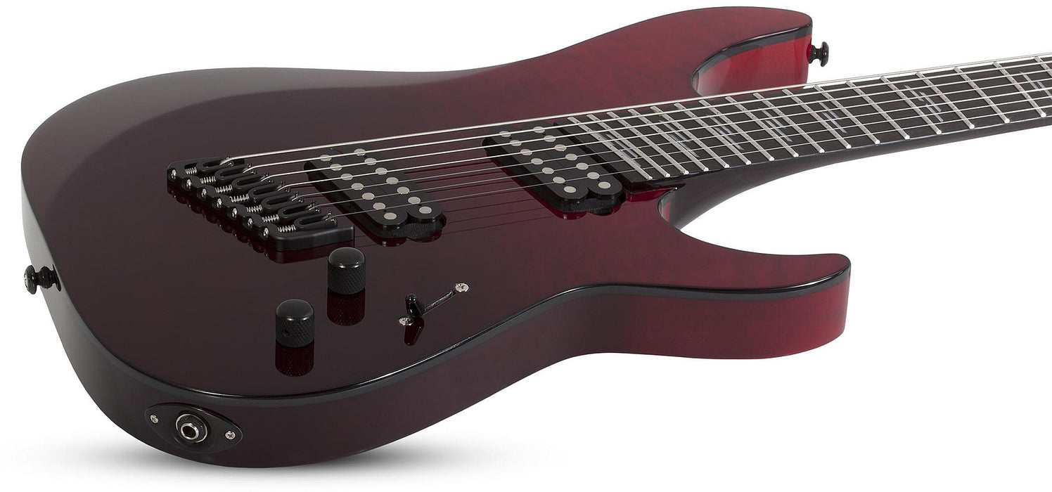 Schecter Reaper-7 Elite Multi-Scale Bloodburst