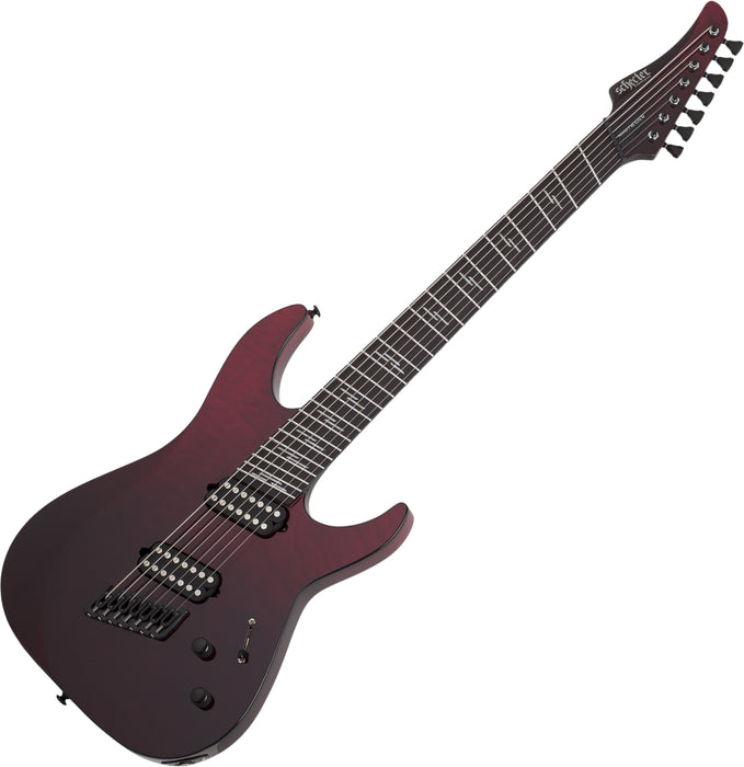 Schecter Reaper-7 Elite Multi-Scale Bloodburst