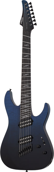 Schecter Reaper-7 Elite Multi-Scale Deep Blue Ocean