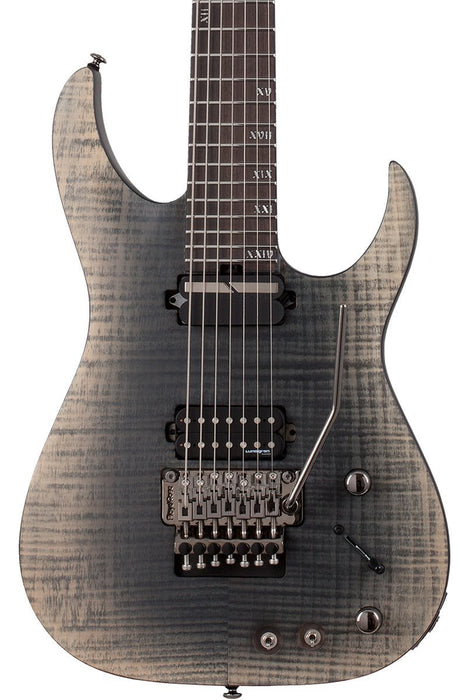 Schecter Banshee Mach-7 Fr-Sustainiac Fall Out Burst