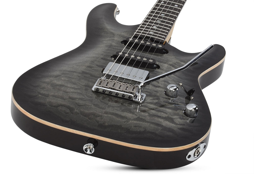 Schecter California Classic Charcoalcoal Burst