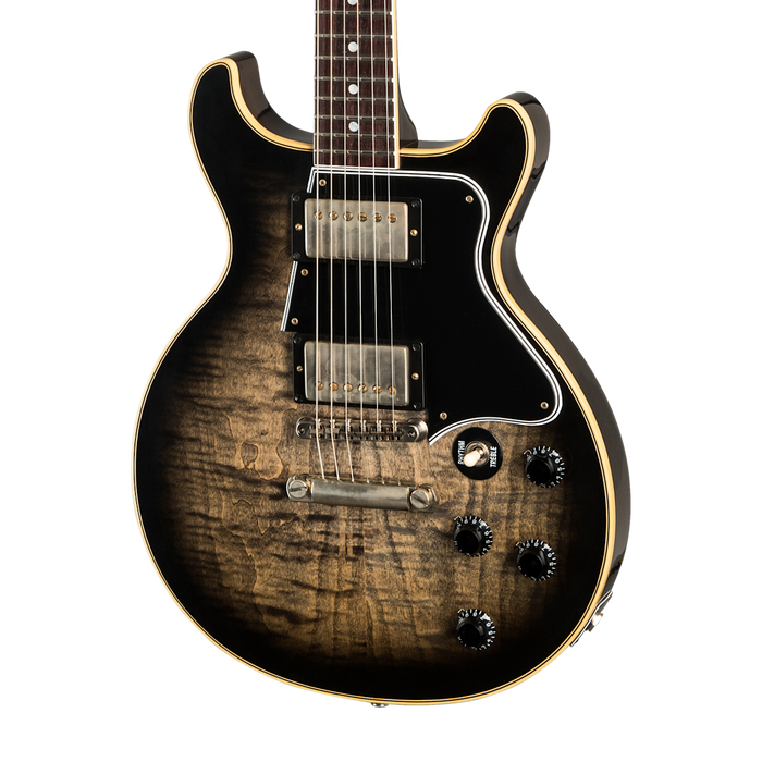 Gibson LP Special Double Cut Figured Maple Top, Cobra Burst