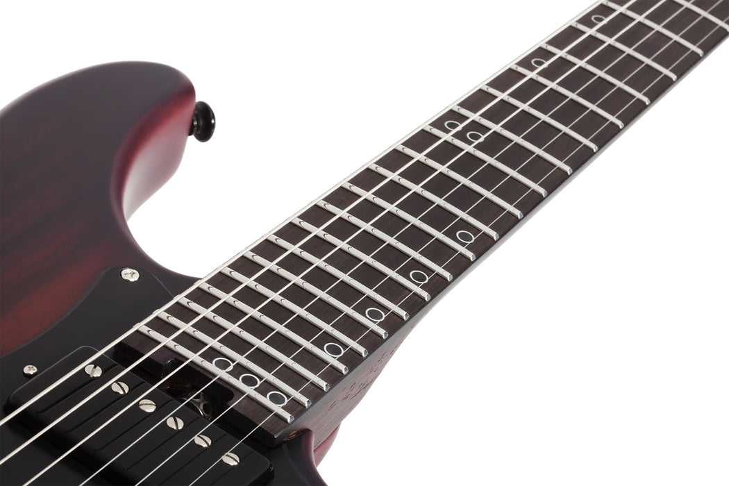 Schecter Sun Valley SS Exotic Ziricote Left-Handed