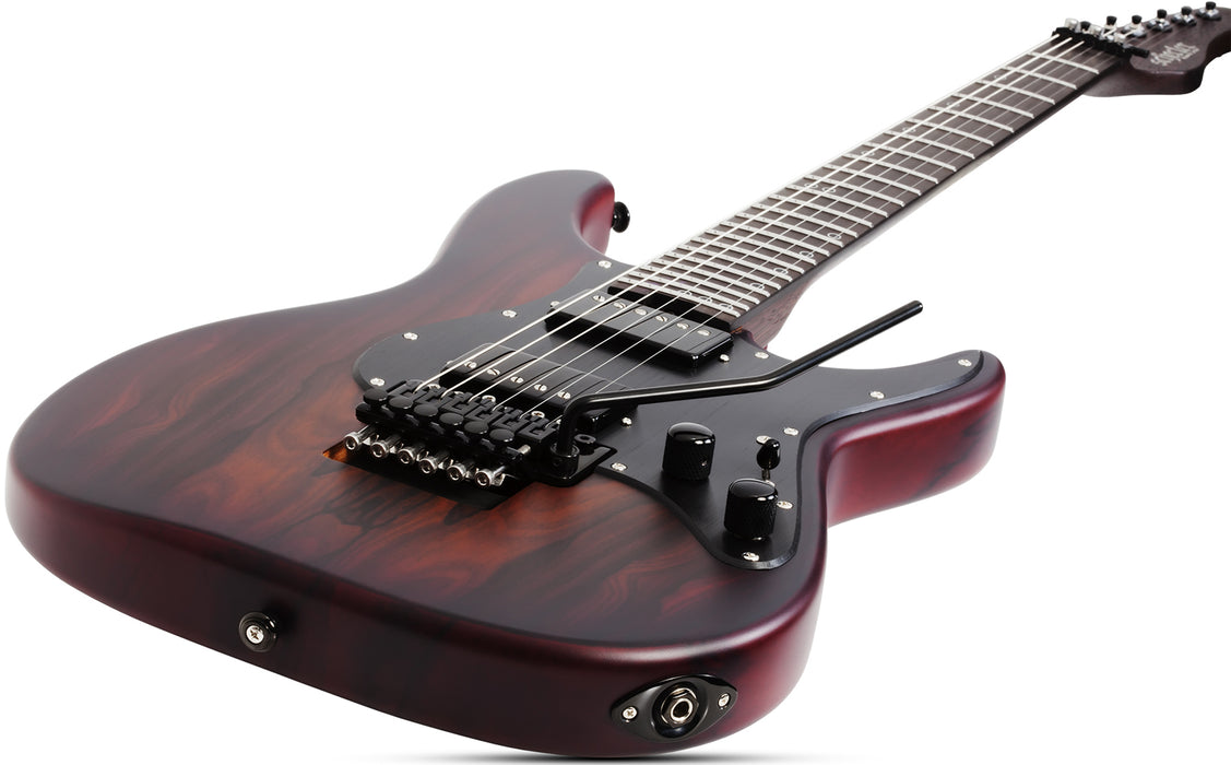 Schecter Sun Valley SS Exotic Ziricote Left-Handed