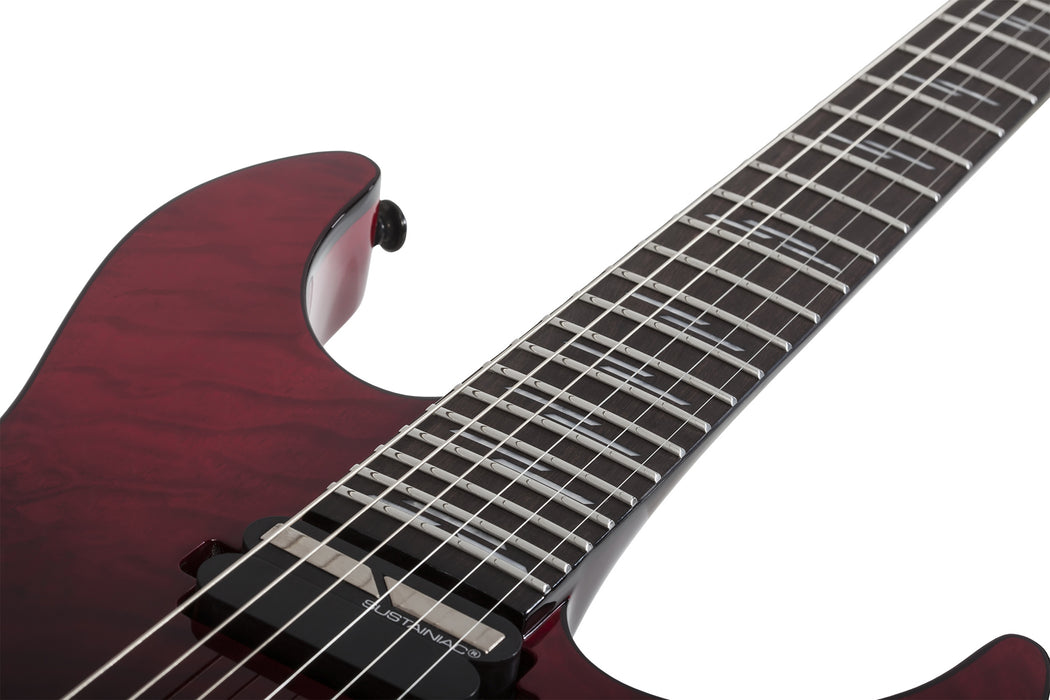 Schecter Reaper-6 Elite Fr-S Left-Handed Bloodburst