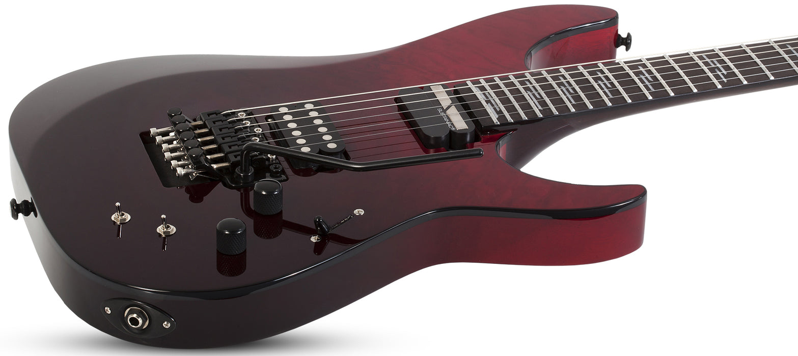 Schecter Reaper-6 Elite Fr-S Left-Handed Bloodburst