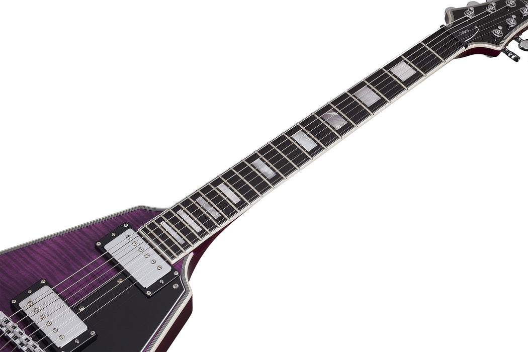 Schecter V-1 Custom Trans Purple