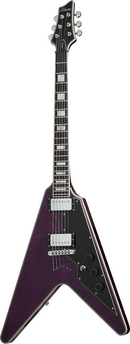 Schecter V-1 Custom Trans Purple