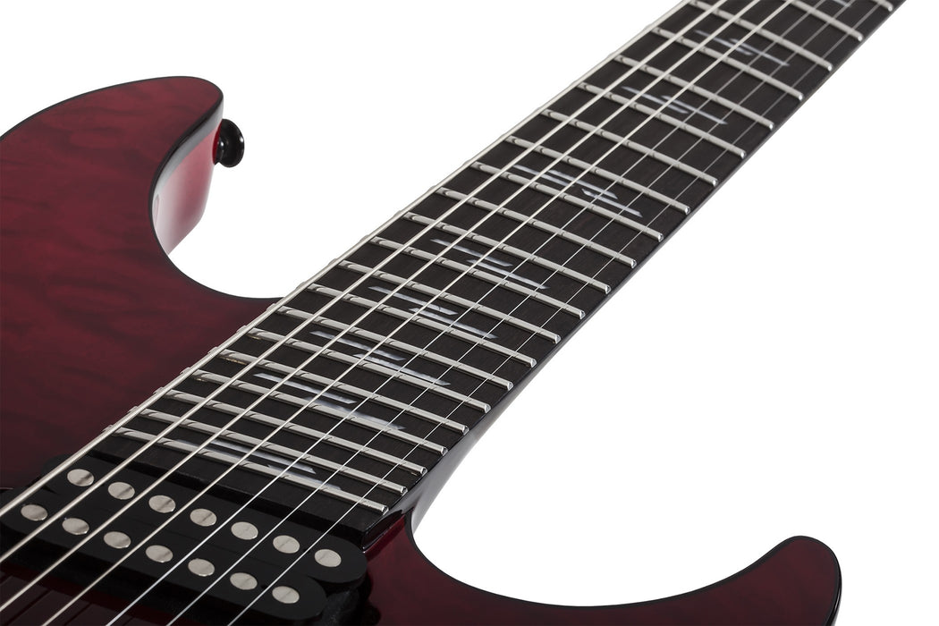 Schecter Reaper-7 Elite Multi-Scale Left-Handed Bloodburst