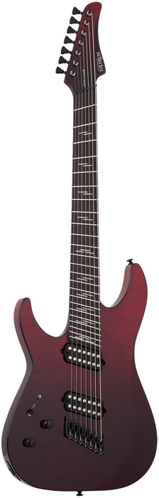 Schecter Reaper-7 Elite Multi-Scale Left-Handed Bloodburst