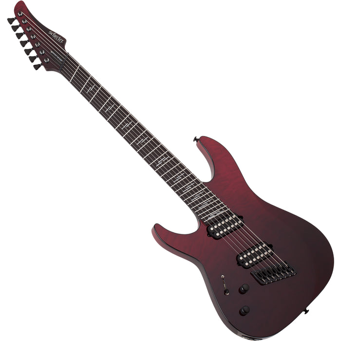 Schecter Reaper-7 Elite Multi-Scale Left-Handed Bloodburst