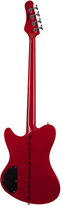 Schecter Simon Gallup Ultra Bass Red/Black