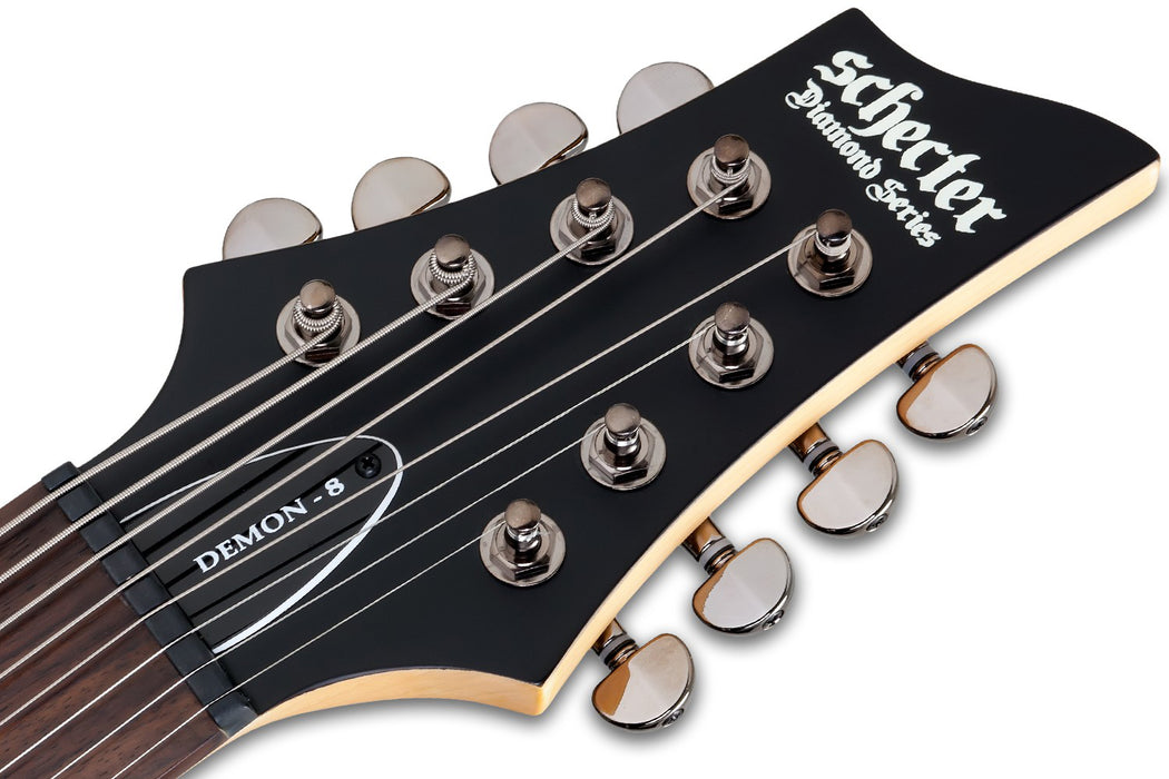 Schecter Demon-8 Aged Black Satin