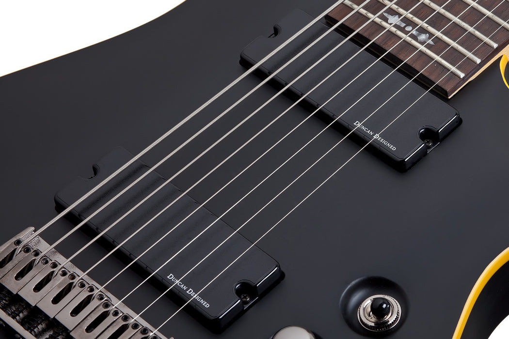 Schecter Demon-8 Aged Black Satin