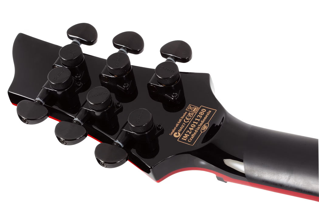 Schecter Sunset-6 ET Red Dawn