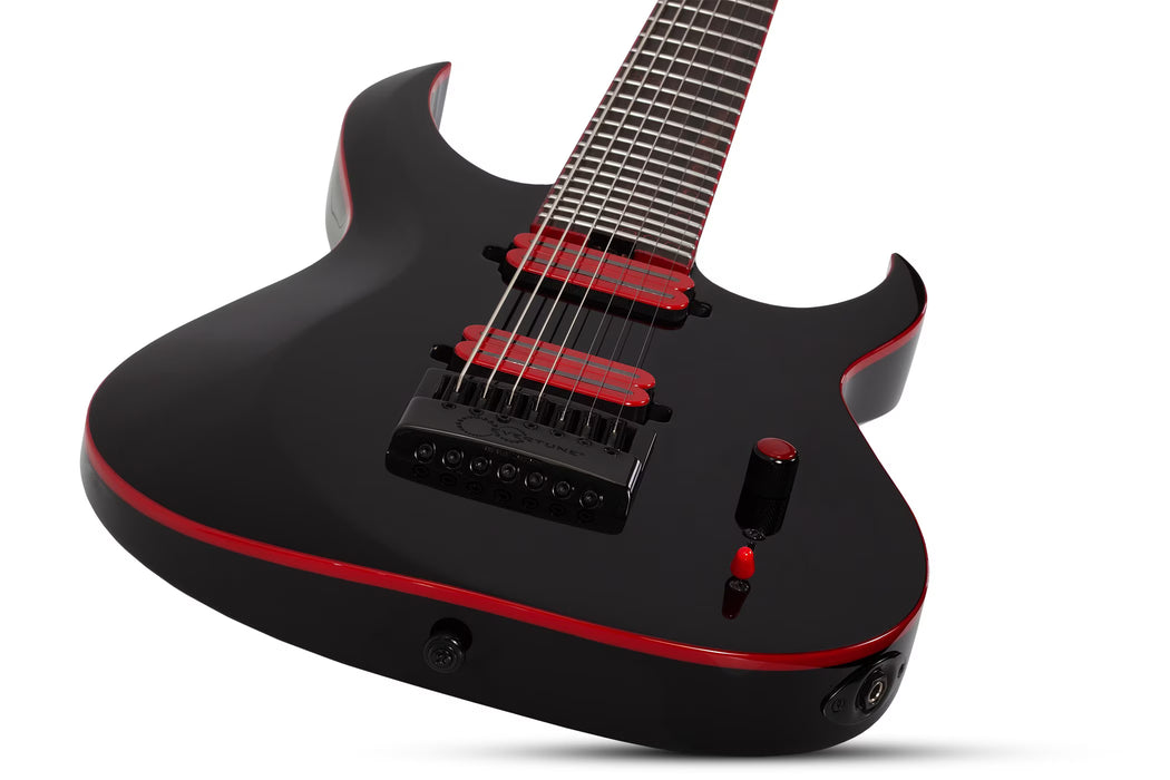 Schecter Sunset-7 ET Red Dawn