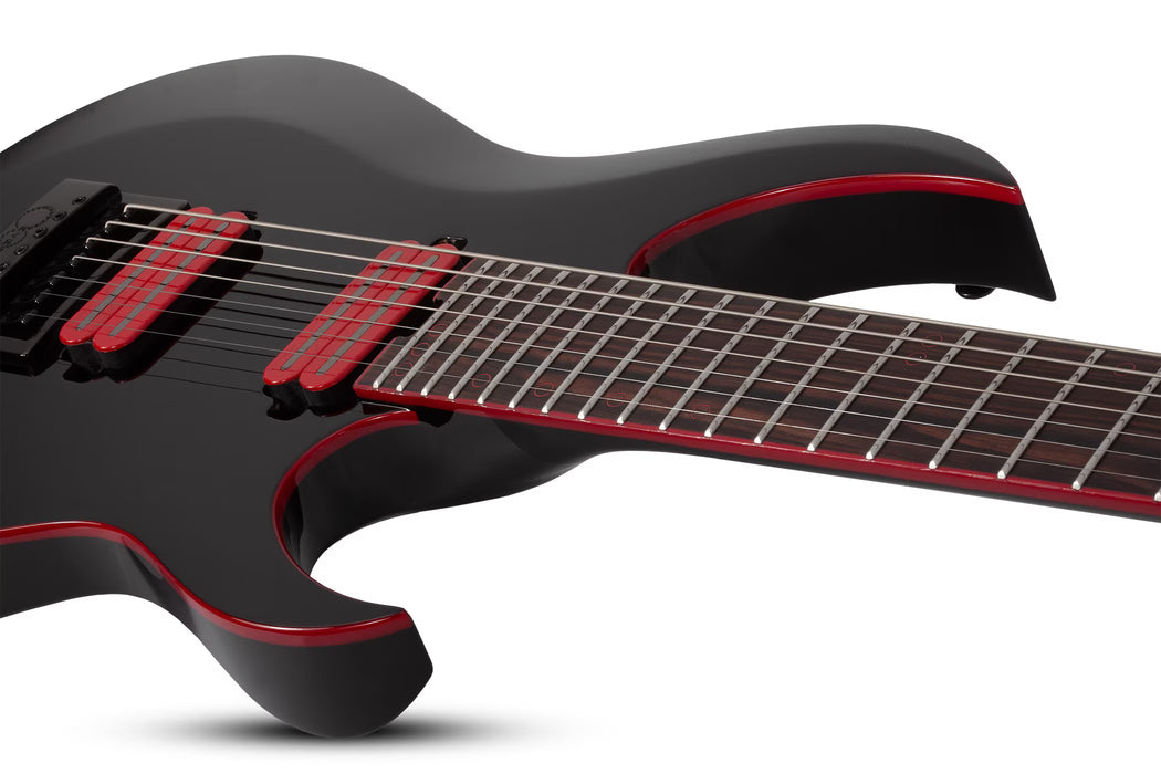 Schecter Sunset-7 ET Red Dawn