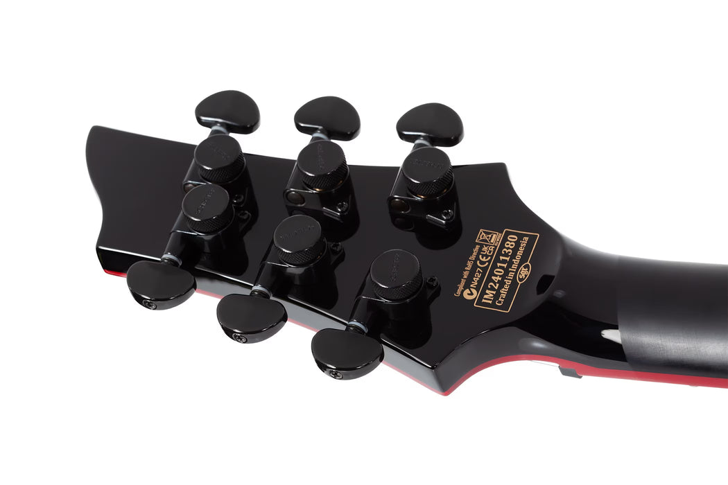 Schecter Sunset-6 ET Ex Red Dawn