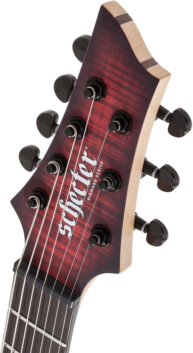 Schecter Sunset-7 Extreme Scarlet Burst