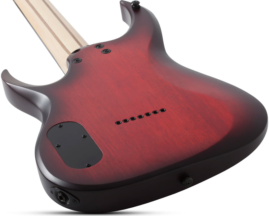 Schecter Sunset-7 Extreme Scarlet Burst