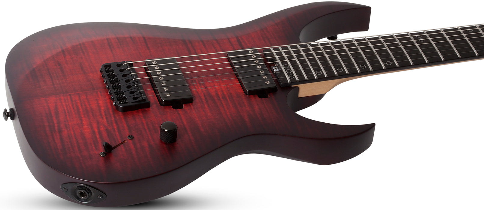 Schecter Sunset-7 Extreme Scarlet Burst