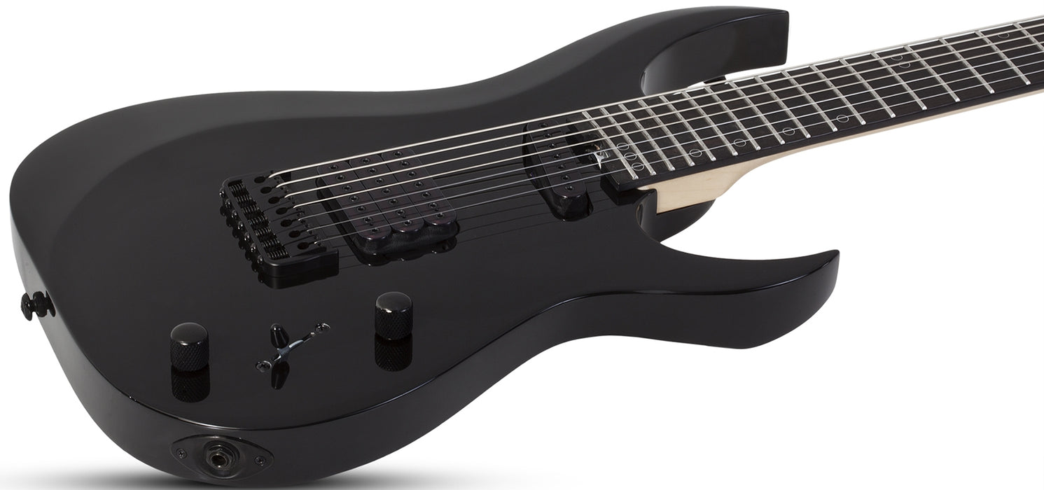 Schecter Sunset-7 Triad Gloss Black