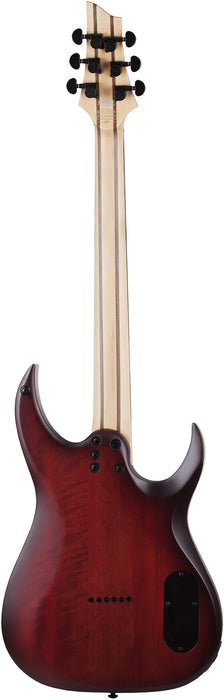 Schecter Sunset-6 Extreme Left-Handed Scarlet Burst