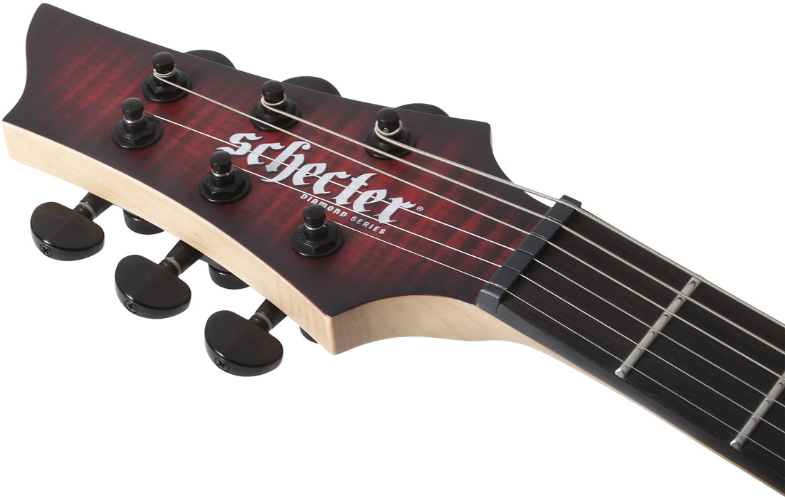 Schecter Sunset-6 Extreme Left-Handed Scarlet Burst