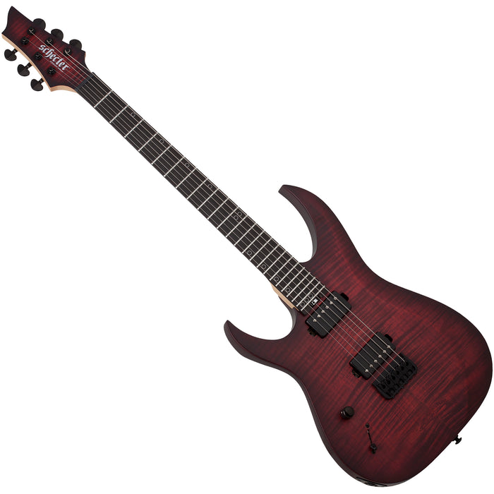 Schecter Sunset-6 Extreme Left-Handed Scarlet Burst