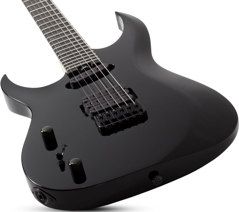 Schecter Sunset-6 Triad Left-Handed Gloss Black