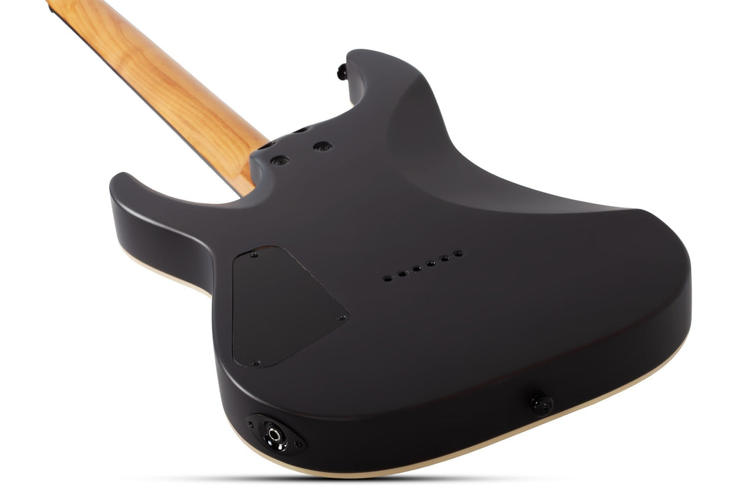 Schecter C-1 Standard, Black Fade Burst Burl