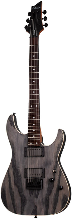 Schecter C-1 Standard, Black Fade Burst Burl
